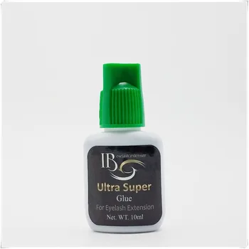 Transport gratuit IB Ultra Super Adeziv pentru Extensii de Gene de 2~3 secunde rapid uscat geană lipici Adeziv rezistenta de pana la 50 de zile 10ml