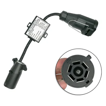 Vânzare fierbinte NOI de Vehicule 7-Modul Plug Europene 13-Pini Conector Rotund Trailer Lumina Convertor de Înaltă Calitate