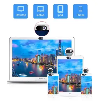 Webcam Capac Universal Telefon Antispy Camera Cover Pentru iPad-ul Web, Laptop, PC, Macbook Tableta lentile de Confidențialitate Autocolant Pentru Xiaomi iPhone