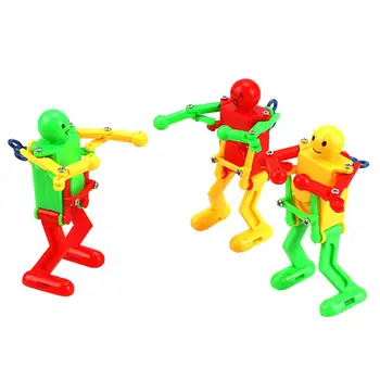Windup Robot Dansator Multicolore De Primavara Dans Robot De Mers Pe Jos De Jucărie Fundul Răsucite Dans Pe Lant Ceas De Jucărie Dans Robot