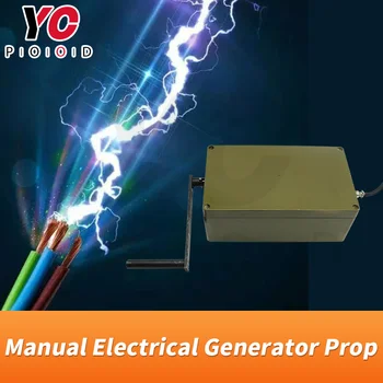 YOPOOD Manual Generator Electric Prop ține generatorul de rotație mâner pentru lumina de la bec sau de a deschide încuietoarea electrică de alimentare
