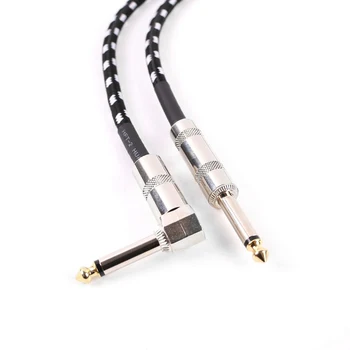 0.5/1m Cablu de Chitara Audio de 6,35 mm USB Link Interface Adaptor pentru PC-ul de Înregistrare de Muzică Chitara Electrica Bass Accesorii