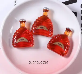 1/12 casă de Păpuși în Miniatură winebottle Mini Rășină Sticla de Simulare Sticla de Vin Jucarii Model casa Papusa Accesorii de Bucatarie