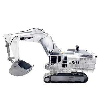 1/12 RC 9150 Excavator de la Distanță de Control Hidraulic Excavator Model CNC Contragreutate Jucărie pentru Adulți