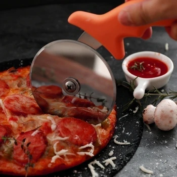 1/2/5pcs din Oțel Inoxidabil Cutter Pizza Cuțit Tort Instrumente Pizza Roți Foarfece Ideal Pentru Pizza, Plăcinte, Clătite Și Aluat Cookie-uri