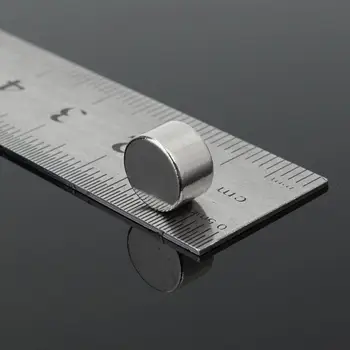 10buc 8x5mm N52 Super tare Disc Rotund Blocuri de pământuri Rare Magneți din Neodim Frigider Meserii Pentru Câmp Acustic Electronice