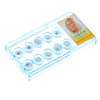 10buc Diamant Bur Dentare Materiale de Albire a Dintilor Știfturi Proteza Acrilica Dinți Cristal Ornament Igienă Orală Dinte Decor Cald