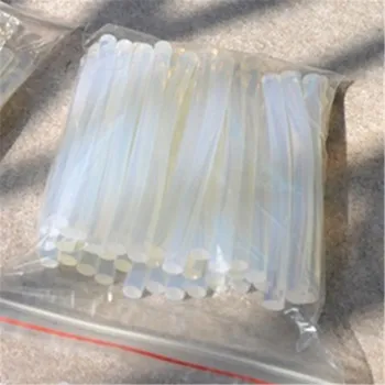 10buc Hot Melt Glue Stick DIY Super-Stick de Lipici Forța Brută Translucid Alb Adeziv topit la Cald 7x100mm