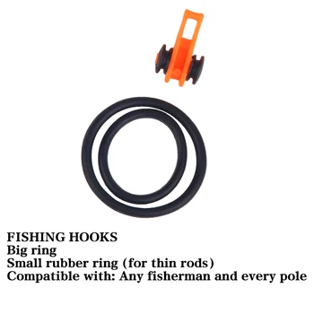 10buc/lot de Plastic, Cârlig de Pescuit Sigure Portarul Titular Atrage Accesorii Carlige Jig Păstrarea în condiții de Siguranță Pentru Tijă de Pescuit Instrumentul de Bait Casting