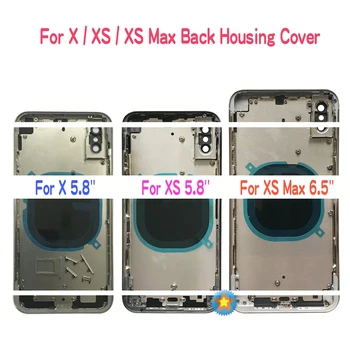 10buc Pentru iphone 8 8G / 8 Plus X XR XS / XS MAX Capac Carcasa Baterie Usa Spate Sasiu Capac Spate din Sticla Pentru 11 Pro Max