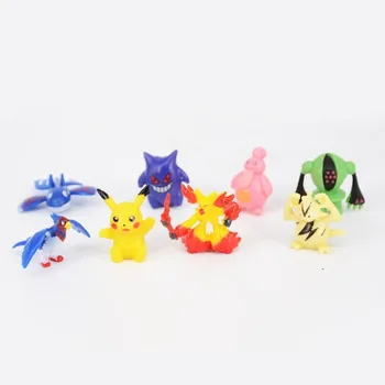 144 Tipuri De Pokemon Acțiune Figura Jucării Reale Pikachu Figura Anime Jucarii Pentru Copii