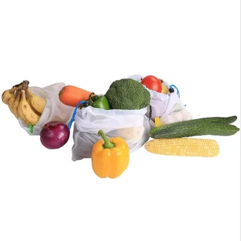 1buc Reutilizabile Legume Fructe Plasă Produce Pungi Colorate Caseta Lavabil Eco-Friendly Saci pentru Depozitare Jucarii Diverse Organizator