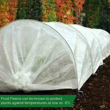 2*10m/1.5*8m Iarna Voal Plante Plante Rece de Protecție a Plantelor Pătură Grădină Consumabile Îngheț Sac Anti Plante de Acoperire de Iarnă Voal X4D5