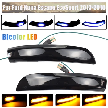 2 buc Pentru Ford Kuga Ecosport 2013-2018 Dynamic Scroll LED Lumina de Semnalizare Secvențială Oglinda Retrovizoare Indicator de Semnalizare Lumina