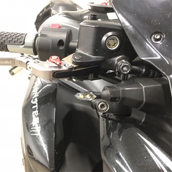 2 buc Retro Mini CONDUS Motocicleta de Semnalizare Lumina Super-Luminos Modificat Aliaj de Aluminiu Ochelari Flasher Certificat CE Indicatori