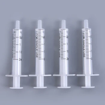 2 ml Seringă de Plastic Dispenser Parfum pentru Reumplere Lichid Cosmetic Ulei Esențial Portabil Cantitative de Dozare Instrumente