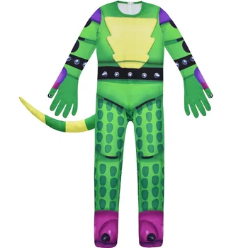 2021 Fantezie Costum de Halloween pentru Copii MaiYaCa Cinci Nopți La lui Freddy Salopeta Cosplay Fnaf Freddy Anime Cadou de Crăciun pentru Copil