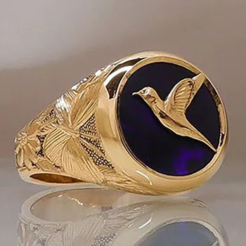 2021 tendință Creatoare de Aur Porumbel, Pasăre, Fluture Animal Inel inele de Femei drăguț bijuterii inel de logodna gotic Imitațiilor de sex Feminin