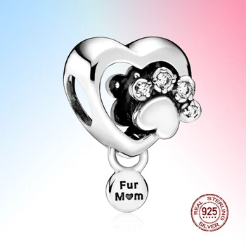 2021 Ursul dragoste în formă de inimă Farmec Fit Original Pandora Brățară Moda Bijuterii Argint 925 margele Pandantiv Bijoux