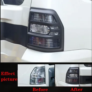 2pc Negru mat Spate Capac lampă Auto Accesorii se potrivesc pentru Mitsubishi PAJERO 2007 -2019 stop Auto styling
