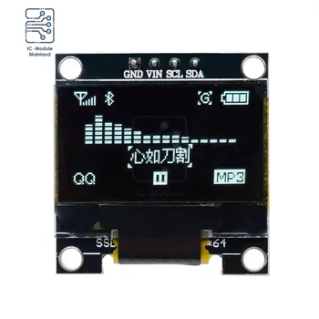 4Pin 7Pin 0.96 inch OLED Display Module IIC SPI Serial SSD1306 12864 LCD Display OLED cu Ecran de Bord pentru Arduino