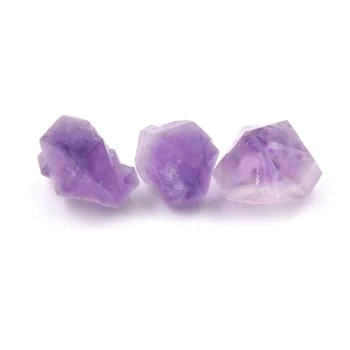 5pcs Violet Bijuterie Naturala Ametist Singur Cristal Dropship Naturale Cristalul de Cuarț de Vindecare Fluorit Bagheta Piatra Mov