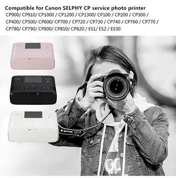 6 inch pentru Canon Selphy Culoare de Cerneală Hârtie Imprimantă Foto Compactă CP1200 CP1300 CP910 CP900 3pcs Cartuș de Cerneală KP 108IN KP-36IN