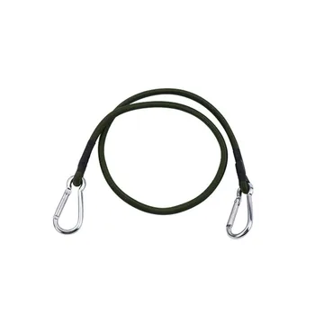 60/90/120cm Cablu de Bungee Corzi W/ 7# Carabină Grele coarda de Bungee Corzi Carabină Clipuri Camping Bagaj Curele de Unelte în aer liber
