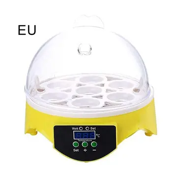 7 Oua Incubator de Semi-automata Control Digital al Temperaturii Acasă Mini Ou Incubator pentru incubat Pui de Porumbel Ou de Rață Hatcher