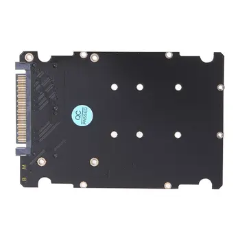 85DC M. 2 SSD-ul pentru a U. 2 Adaptor 2 în 1 M. 2 NVMe Cheie B/M SSD PCI-e U. 2 SFF-8639 Adaptor PCIe M2 Converter Computer Desktop