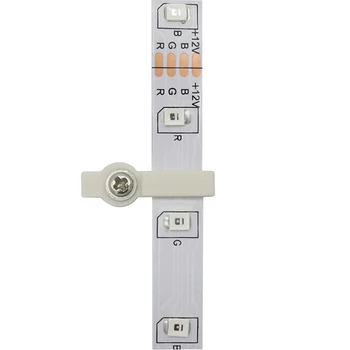8mm 10mm 50Pcs Benzi cu LED-uri de Lumină Cleme de Fixare Fixare Bandă Suport Cablu Titular Casa de Montare Reparare Impermeabil Catarama de Taxare