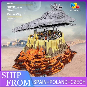 90007 Jucarii Star Wars Empire Peste Jedha Oraș Compatibil cu MOC-18916 Model Blocuri Kituri Copii Cadouri de Craciun