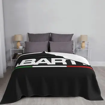 Abarth Rally Car Logo-Ul Fiat Italia Black Mens Top Bumbac Moda Haine Barbati M Flanel Pătură