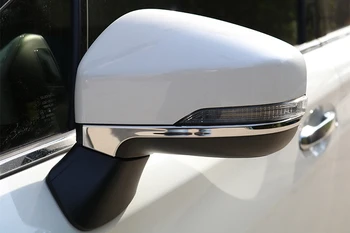 Accesorii auto Inox Exterioare Oglinda Retrovizoare Decor Acoperi Trim 2 BUC pentru Subaru Forester 2019 2020