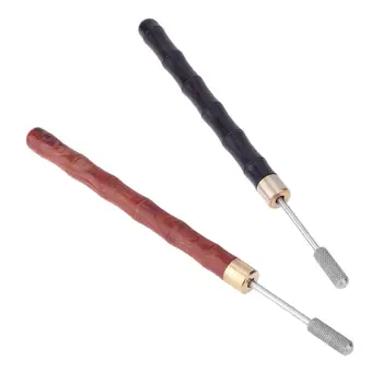 Alamă Cap DIY Pielărie Marginea Tratament Roller Pen lemn de Santal Ulei de Margine Pen Margine Pentru Casa DIY de Prelucrare Accesorii Instrument