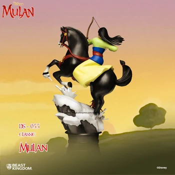 Animal kingdom Disney Clasic Mulan Desktop păpuși Garaj Kituri Model de Kituri de Colectare Cadou Jucărie