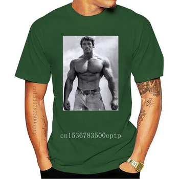 Arnold Schwarzenegger Tricou Homme T-shirt 2018 Noi din Bumbac Tricouri Barbati