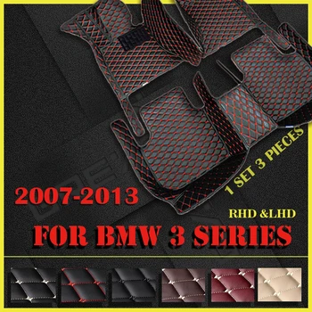 Auto covorase pentru BMW seria 3 convertible închiriere 2007 2008 2009 2010 2011 2012 2013 auto Personalizate picior Tampoane de automobile