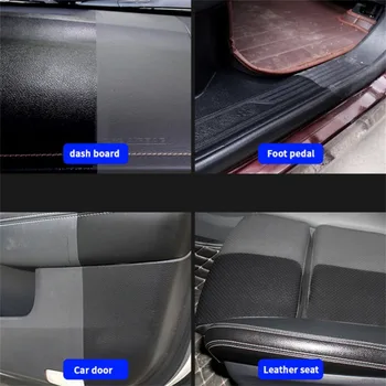 Auto Interior Strat De Ceară De Mașină Din Piele Cristal Placare Pe Panoul De Usa De Plastic De Renovare Agent