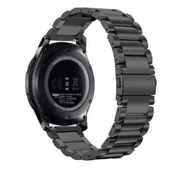 Banda din Oțel inoxidabil pentru Samsung Galaxy watch 3 45mm/46mm curea de Viteze S3 Frontieră 46 22mm bratara Huawei watch GT/2/2e/pro curea