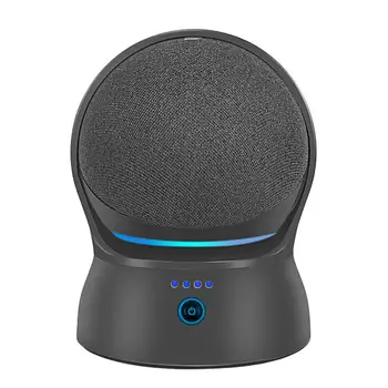 Bateria de Bază Pentru Echo Dot 4-a Generație Alexa Difuzor Portabil Încărcător Wireless Power Bank Pentru Echo Dot 4 Titularul Muntele Stand
