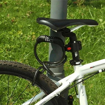 Bicicleta Parola De Blocare Anti-Furt Combinație Număr De Cod De Blocare Biciclete Cablu De Oțel De Securitate A Lanțului De Blocare De Siguranță Cu Bicicleta Accesorii