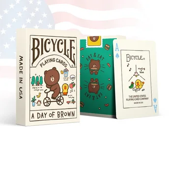 Biciclete Linie Prietenii Carti de Joc de Desene animate Drăguț Punte USPCC Colectie de Poker Carte de Magie Jocuri Trucuri Magice elemente de Recuzită pentru Magician