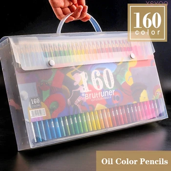 Brutfuner 48/72/120/160/180 Culori Lemn Creioane Colorate Set Ulei HB Desen Schiță Creion Pentru Elev de Școală Cadouri de Artă