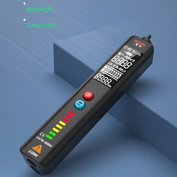 BSIDE X1 Detector de Tensiune Mari STABILITATEA LCD Display Non Contact Direct Sârmă Tester Voltmetru Multimetru Continuitatea Ohm Hz Tester