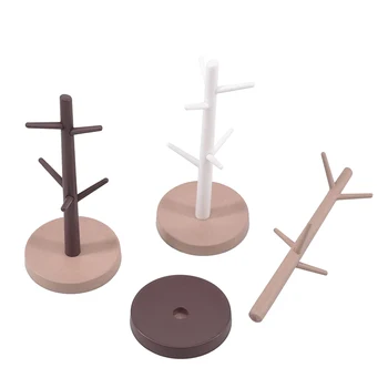 Casă de păpuși în Miniatură Mobila de Bucatarie Model Copac Ceașcă Titularul de 1/6 Bjd Papusa Pahar de Stocare Casă de Joacă pentru Copii Cadou Papusa Jucării DIY