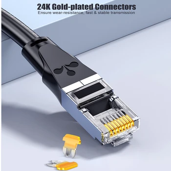 CAT6 Cablu Ethernet RJ45 Lan prin Cablu de Rețea Ethernet Patch Cord CAT 6 de Rețea Rj45 Cablul Ethernet Pentru Calculator Router Laptop