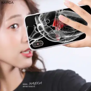 Caz moale pentru Huawei Honor 30 20 Pro 10 9 Lite 30 de ani 10i 9a 8a 7a X10 8x Acoperi Medical Organe Umane Creier