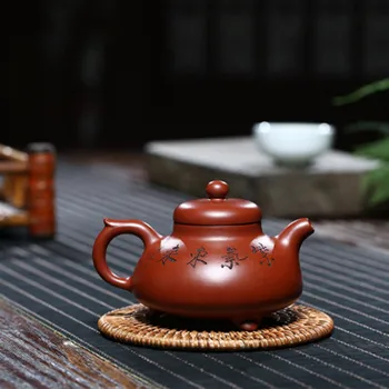 Chineză Ceai din Ceramica Oală Original al Meu Dahongpao Nisip Violet Ceainic de Ceramica lucrate Manual Rafinat de uz Casnic Fierbător Teaware 190cc