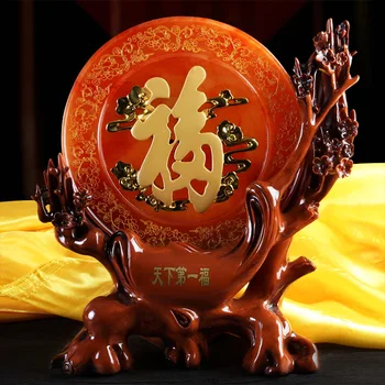 Chineză tradițională Fu caracter ornamente, living home decor interior, artizanat,cadouri de casă nouă